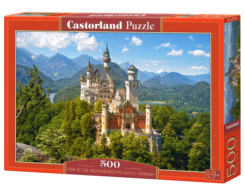 Blick auf das Schloss Neuschwanstein