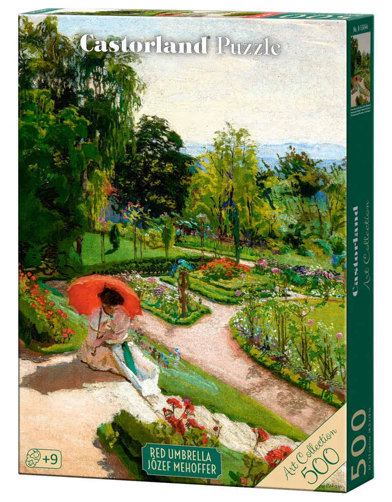 Art Collection - Roter Regenschirm, Józef Mehoffer