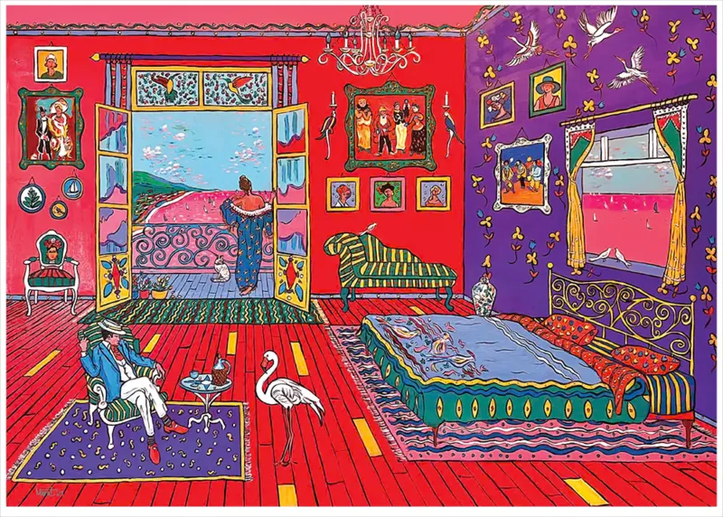 Das Rote Schlafzimmer
