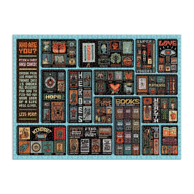 Wer Bist Du? 1000-teiliges Puzzle