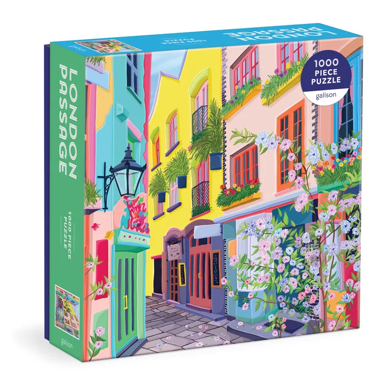 London Passage – 1000-teiliges Puzzle in Quadratischer Box