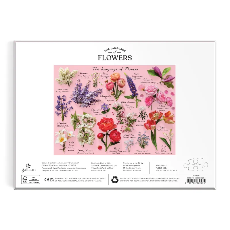 Sprache der Blumen – 1000-Teiliges Puzzle