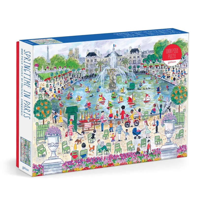 Michael Storrings - Frühling in Paris - 1000 Teile Puzzle