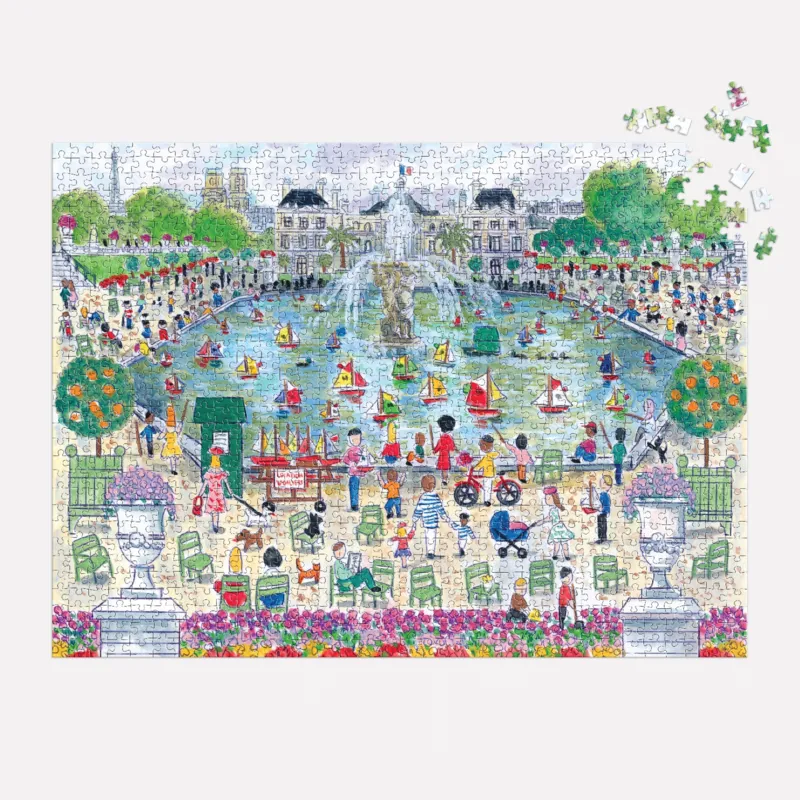Michael Storrings - Frühling in Paris - 1000 Teile Puzzle