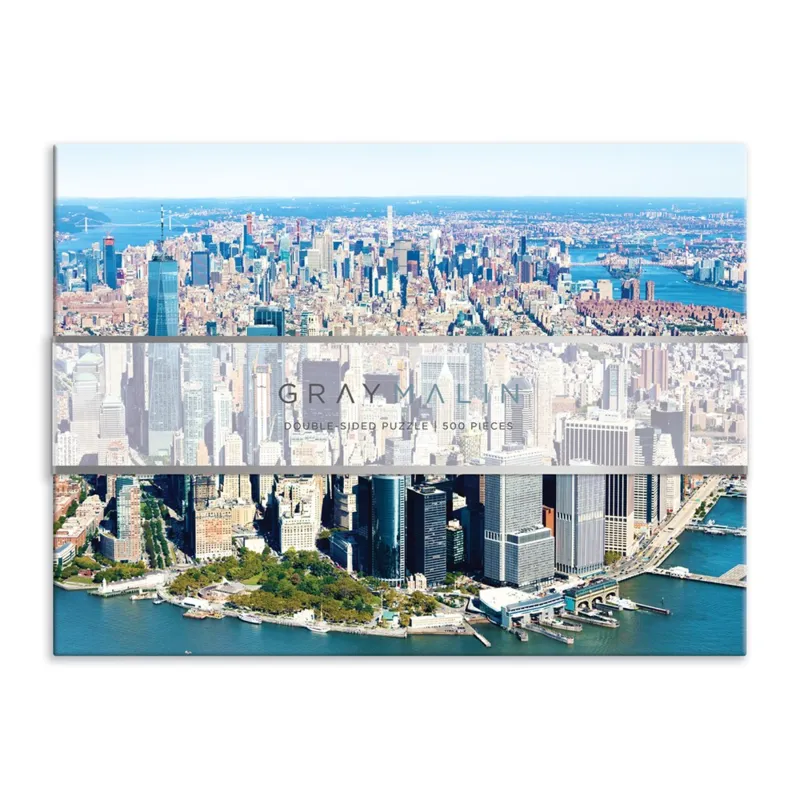 New York City – 500-teiliges Doppelseitiges Puzzle