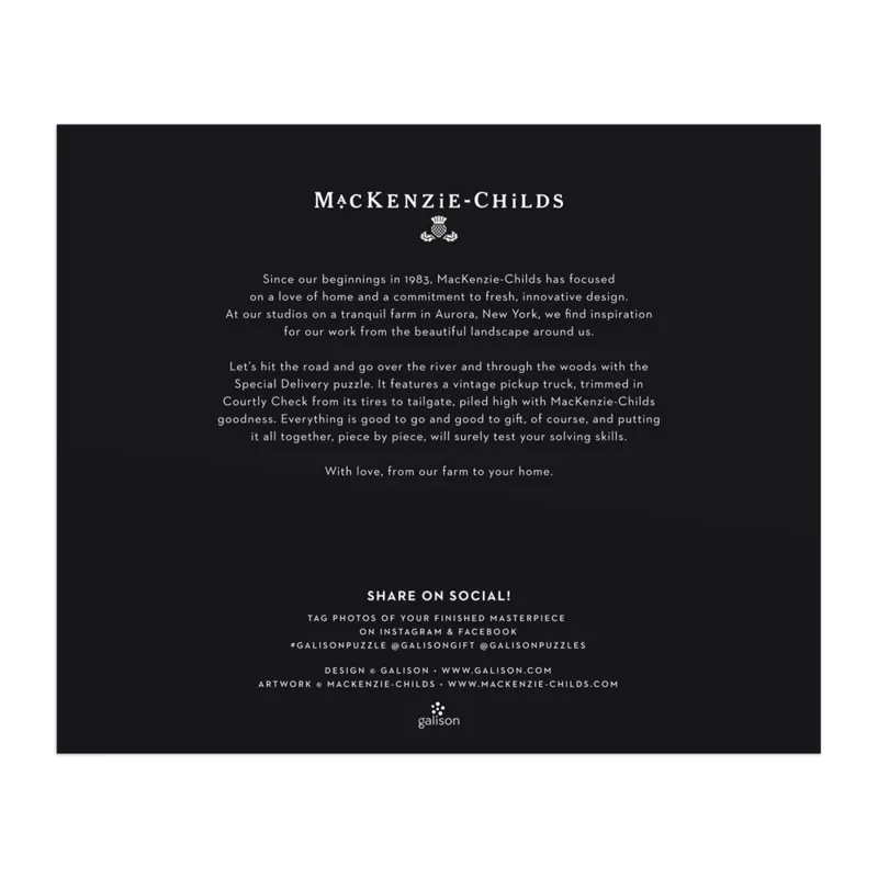 Sonderlieferung – 750-teiliges Puzzle