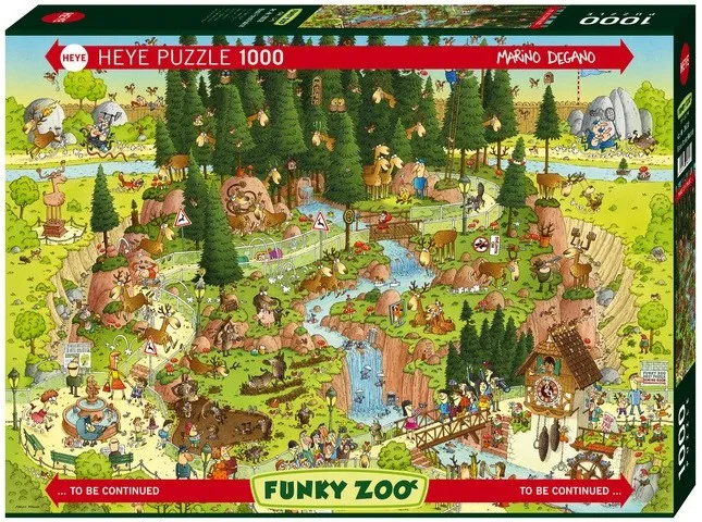 Marino Degano: Funky Zoo Black Forest Habitat