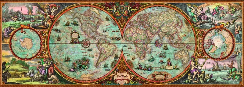 Rajko Zigic: Hemisphere Map