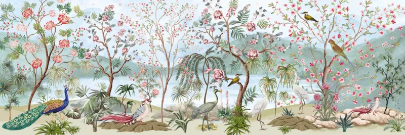 Panoramic - Secret Garden - Fauna und Flora