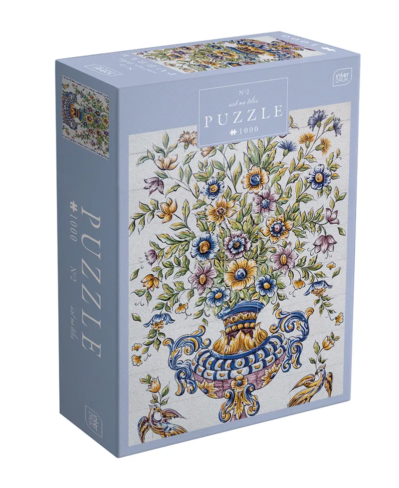 Art on Tiles - Blumenvase