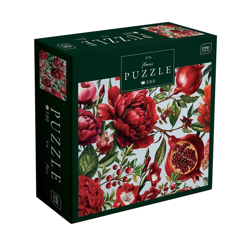 Pfingstrosen und Granatapfel