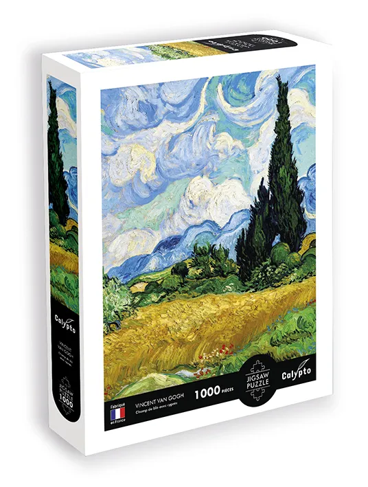 Weizenfeld Mit Zypressen - Vincent Van Gogh