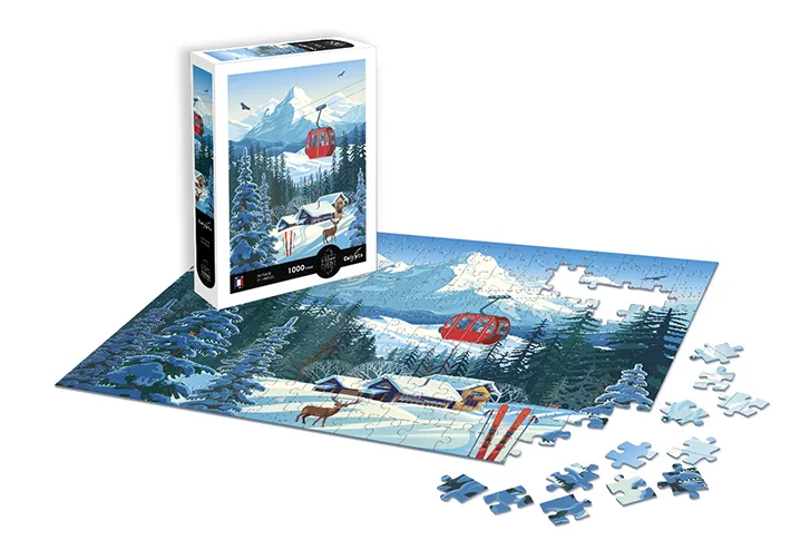 Illustration - Schneelandschaft