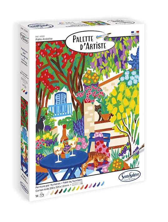 Palette D'Artiste - Andalusischer Patio