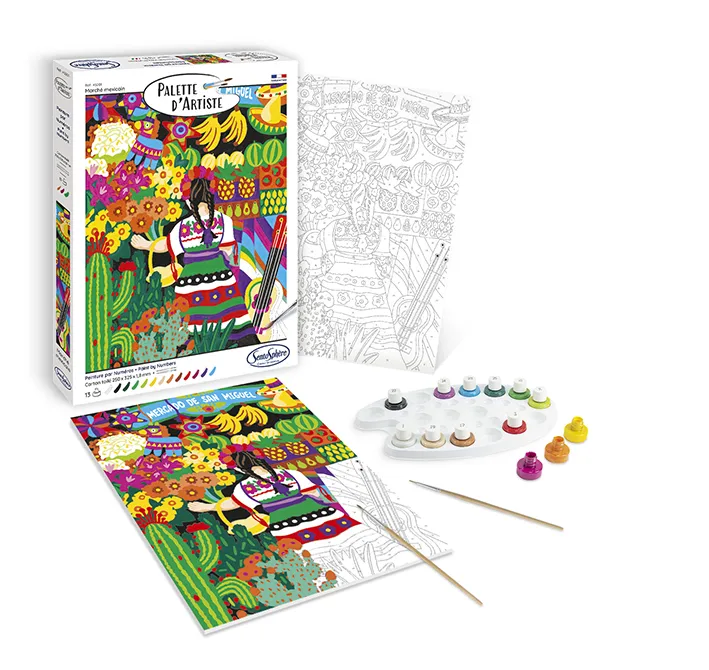 Palette D'Artiste - Mexikanischer Markt