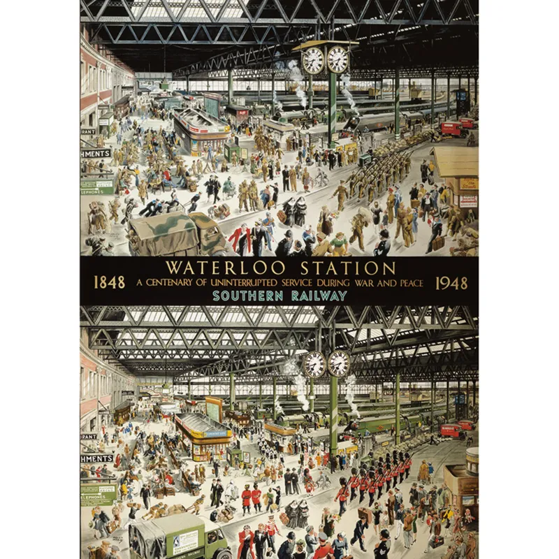 Helen McKie: Waterloo Station