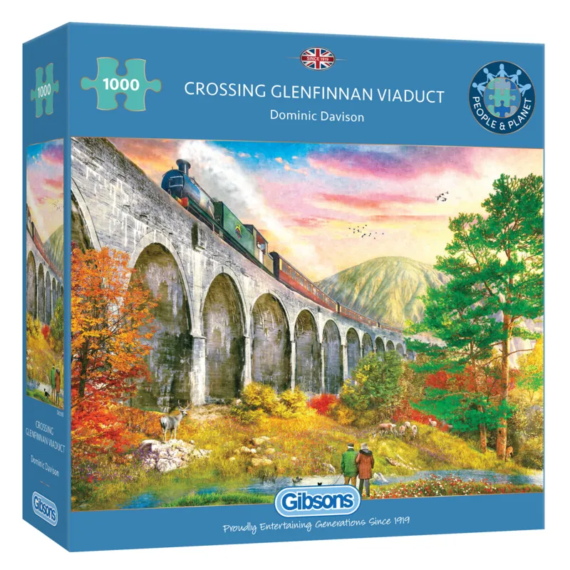 Überquerung Des Glenfinnan-Viadukts