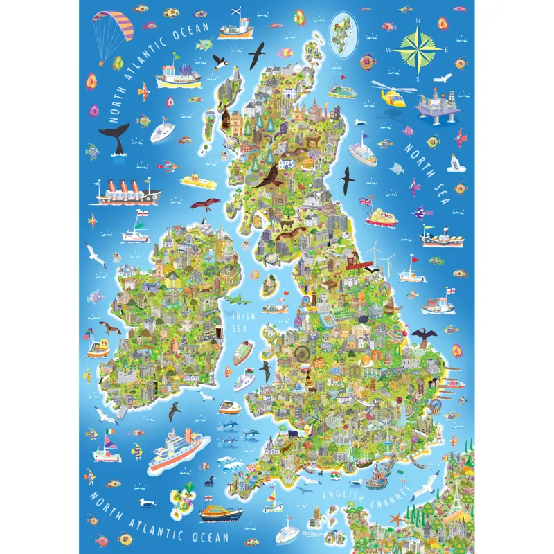 Puzzle 150 Teile XXL - Jigmap