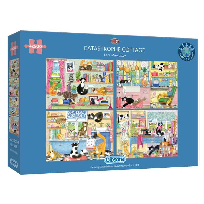 4 Puzzles - Katastrophen-Cottage