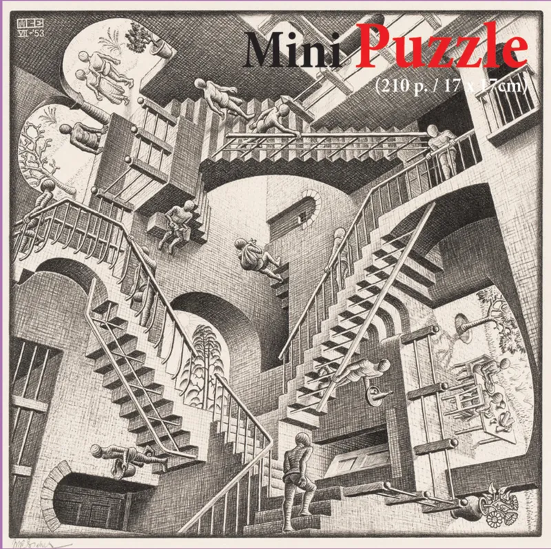 Mini Puzzle - MC Escher - Relativity