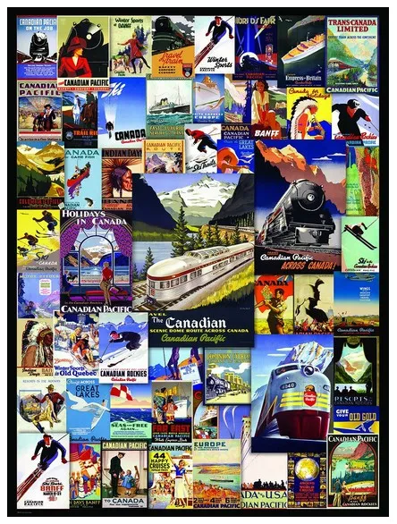 Canadian Pacific Rail - Poster Vintage