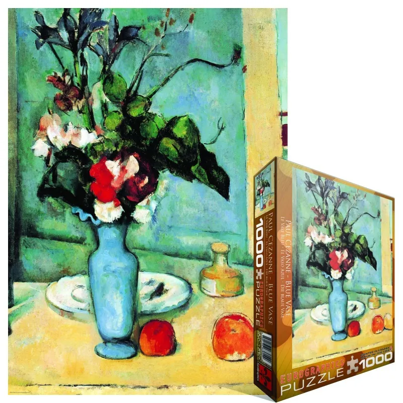 Paul Cezanne: Die Blaue Vase (Detail)