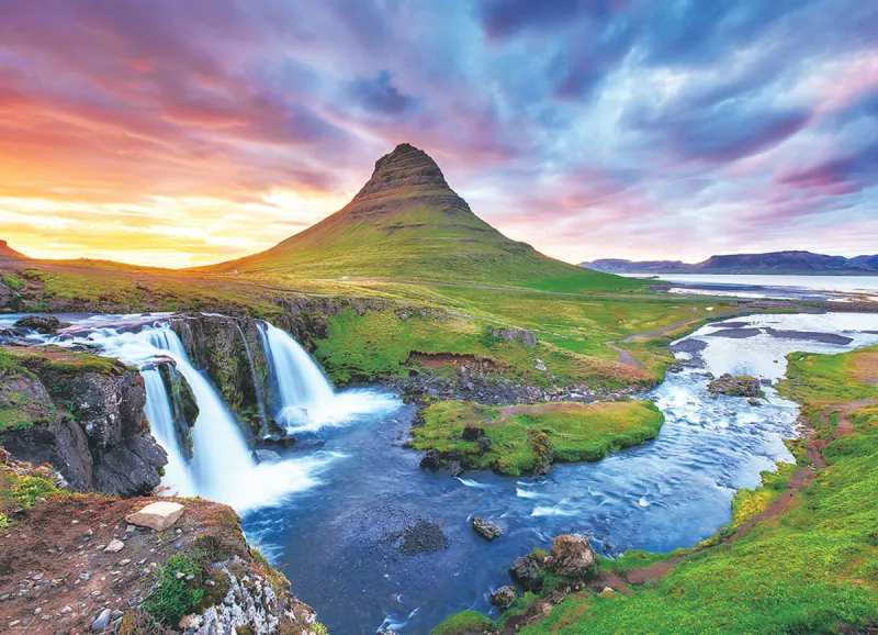 Island Kirkjufell Berg