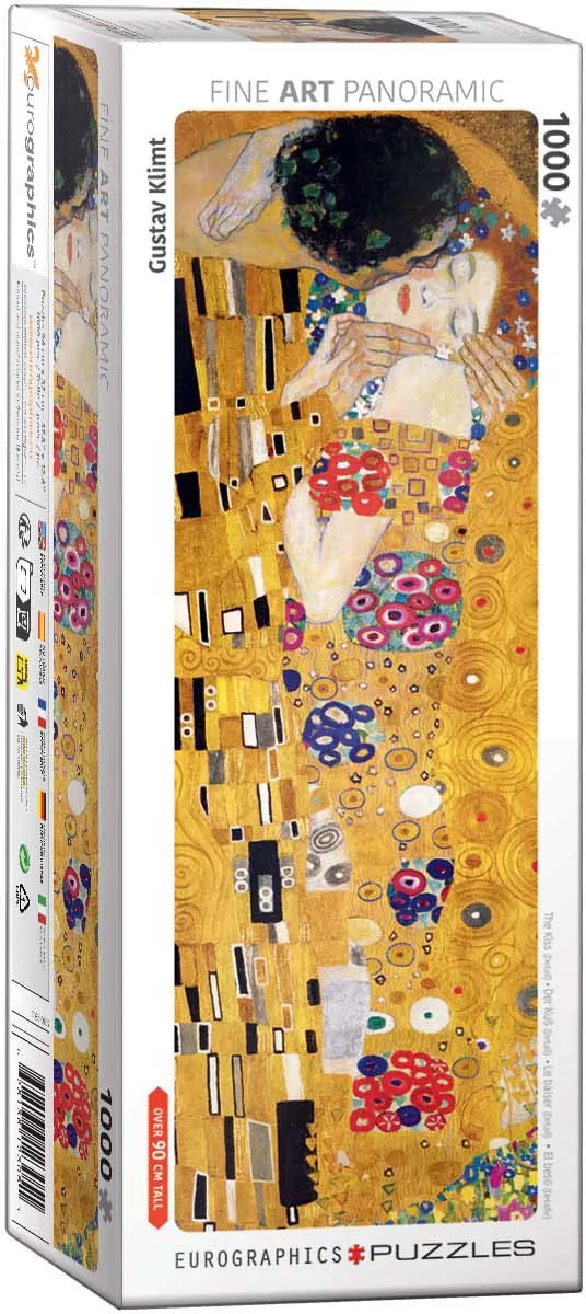 Panorama Puzzle - Der Kuss von Klimt