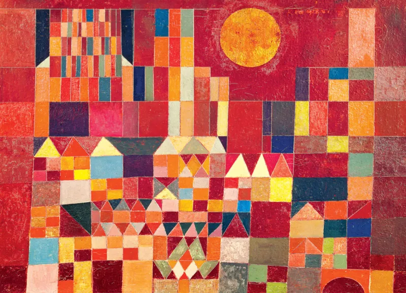 Paul Klee - Burg und Sonne
