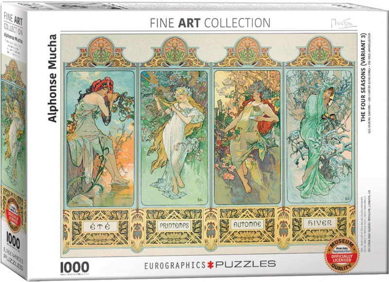 Mucha Alfons: Four Seasons