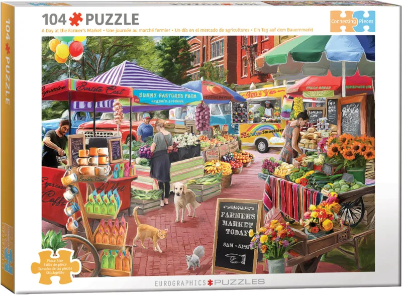Connecting Pieces - A day at the Farmers Market