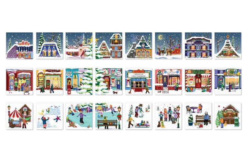 Adventskalender - 24 Puzzles