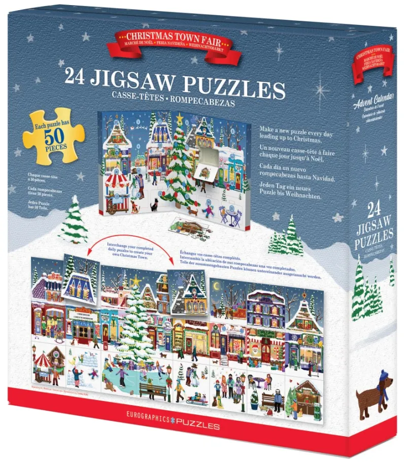 Adventskalender - 24 Puzzles