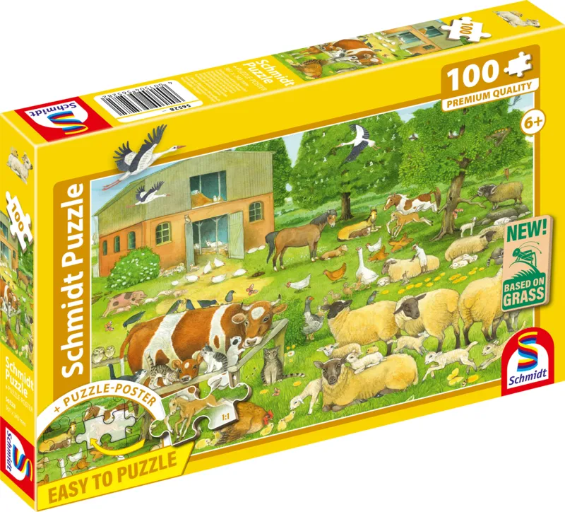 Tierkinder auf dem Bauernhof