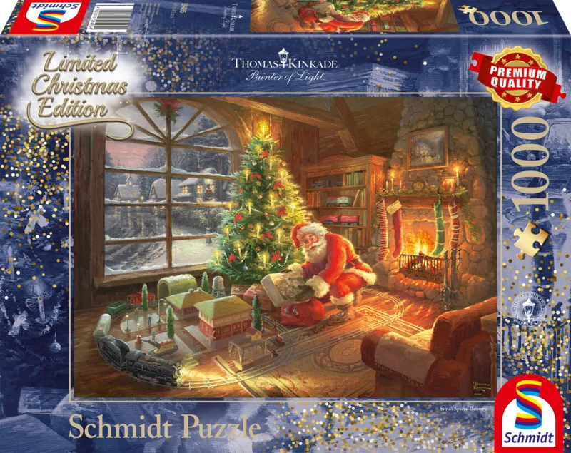 Thomas Kinkade - Der Weihnachtsmann ist da!