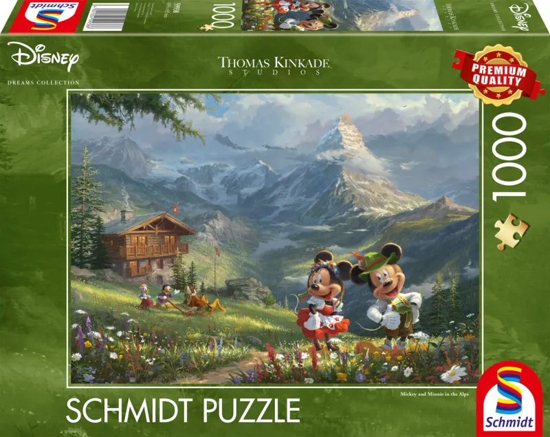 Disney - Mickey und Minnie in den Alpen