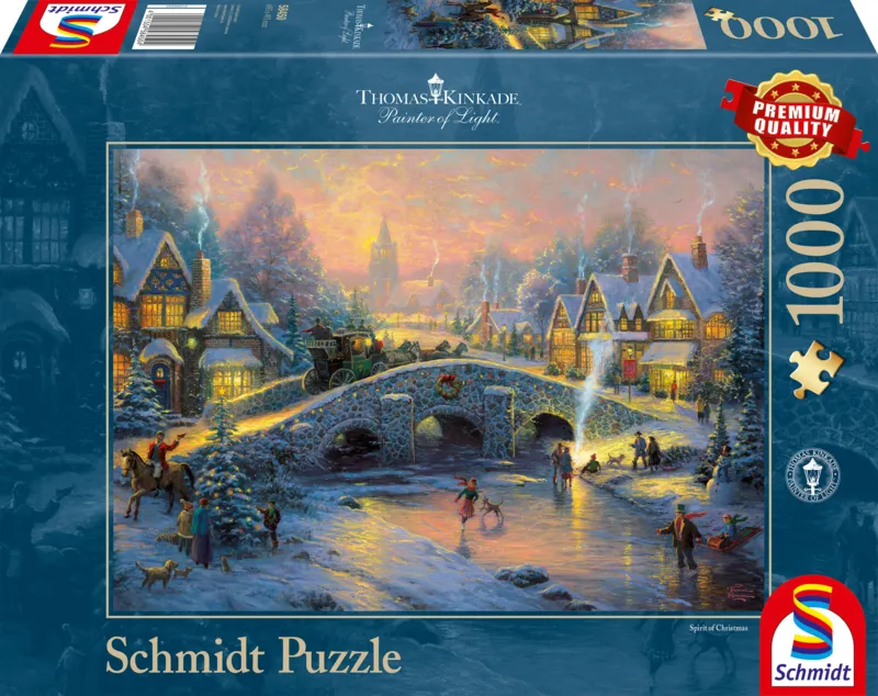 Thomas Kinkade: Winterliches Dorf