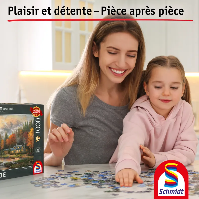 Soirée d'automne au bord du lac