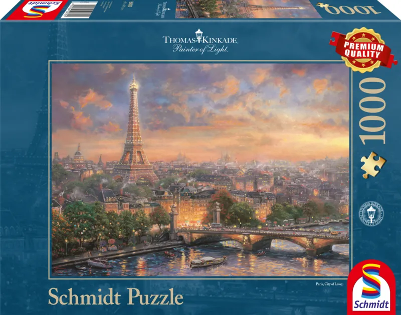 Thomas Kinkade - Paris, Stadt der Liebe