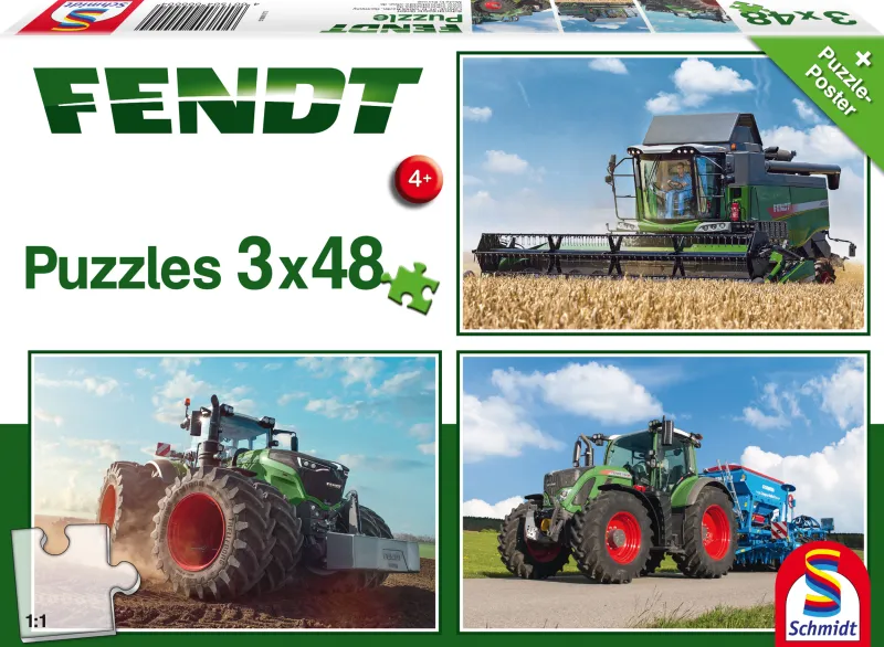 Fendt 1050 Vario / 724 Vario / 6275L, 3x48 Teile