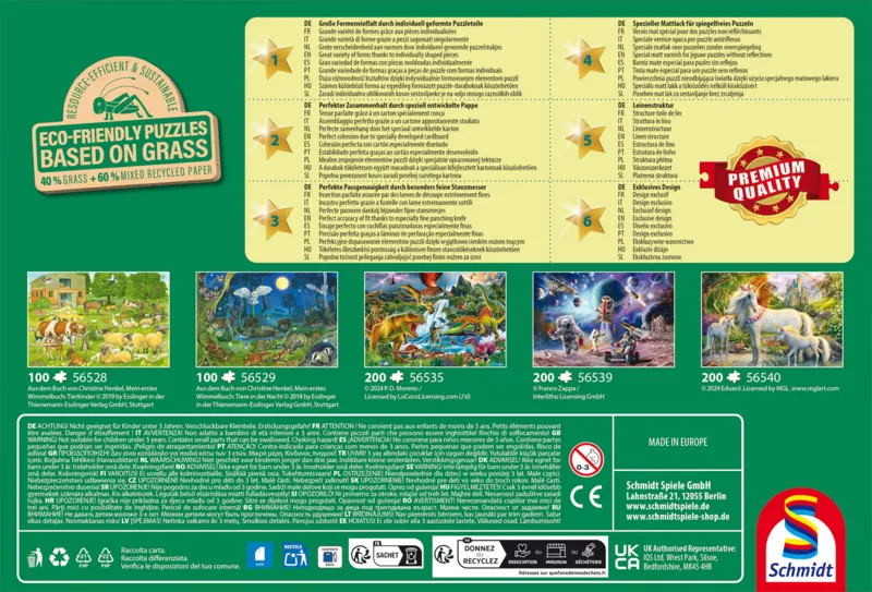 3 Puzzles - Animaux de la ferme