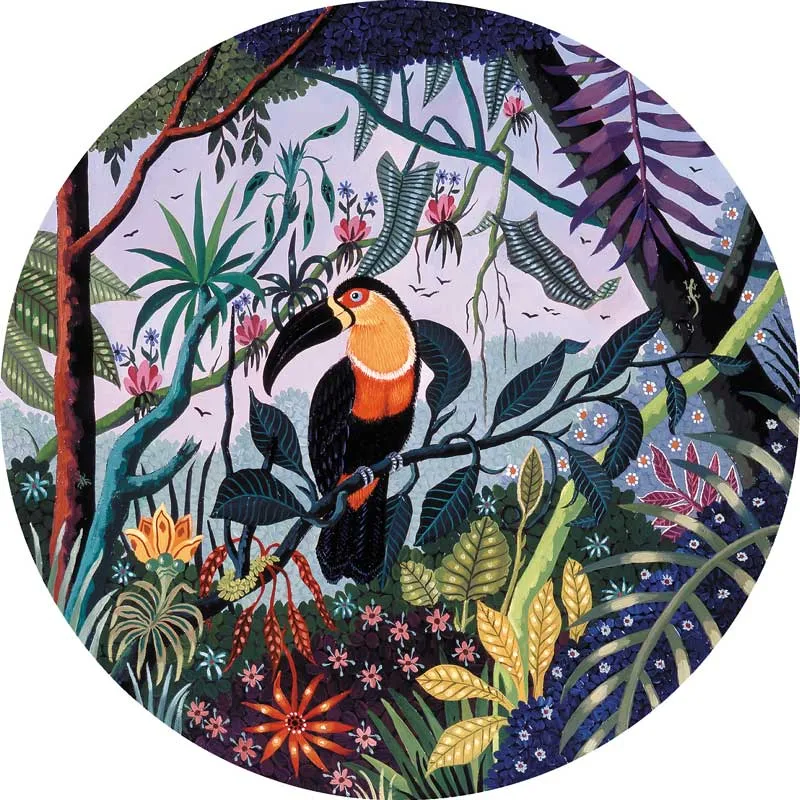 Handgeschnittenes Holzpuzzle - Toucan Ariel, Alain Thomas