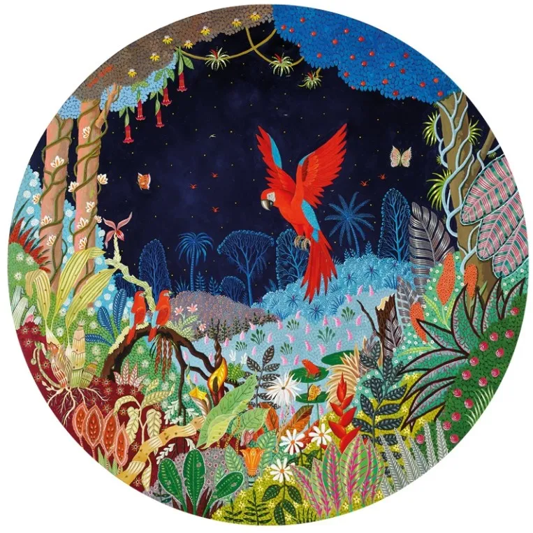 Handgeschnittenes Holzpuzzle - Alain Thomas