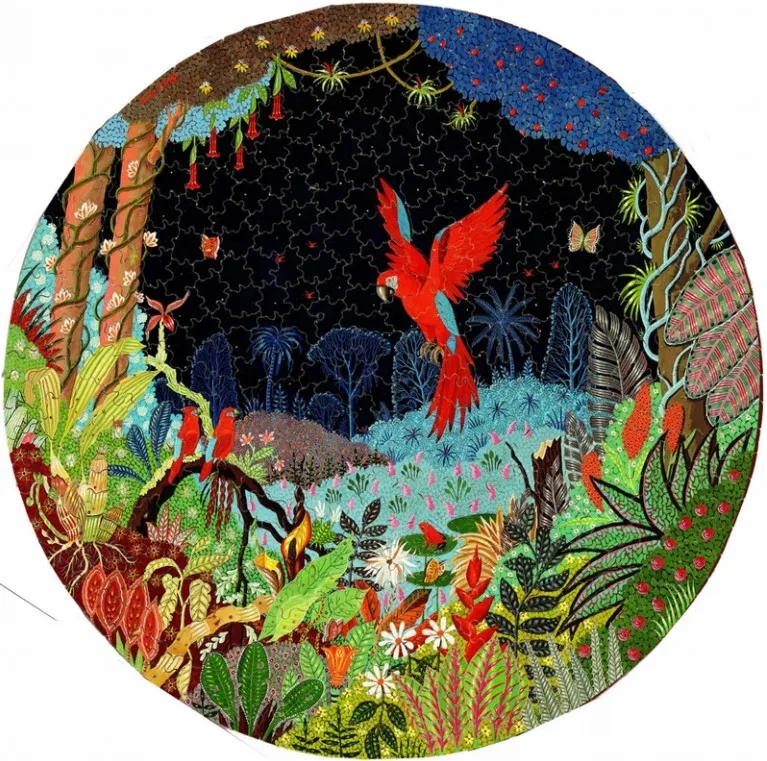 Handgeschnittenes Holzpuzzle - Alain Thomas