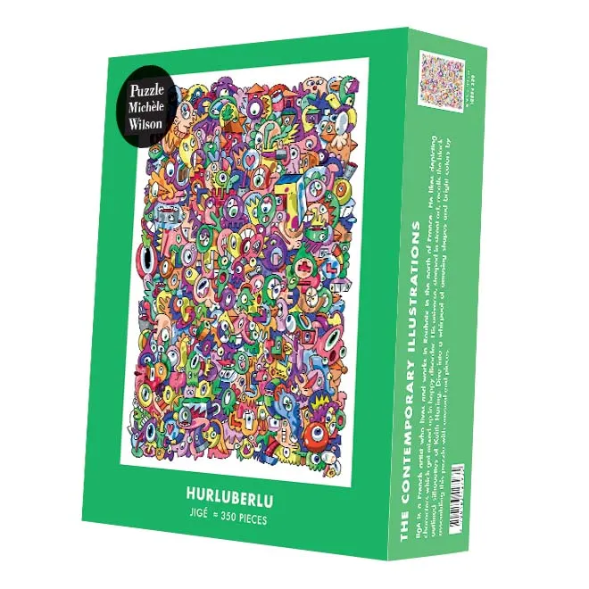 Handgeschnittenes Holzpuzzle - Collection Bleue - Hurluberlu, Jigé