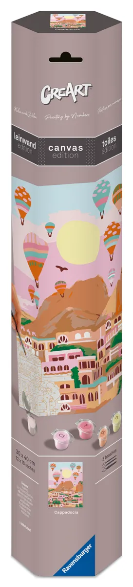 Malen nach Zahlen - CreArt - Leinwand Edition - Cappadocia