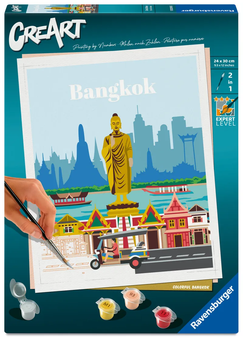 Malen nach Zahlen - CréArt - Bangkok