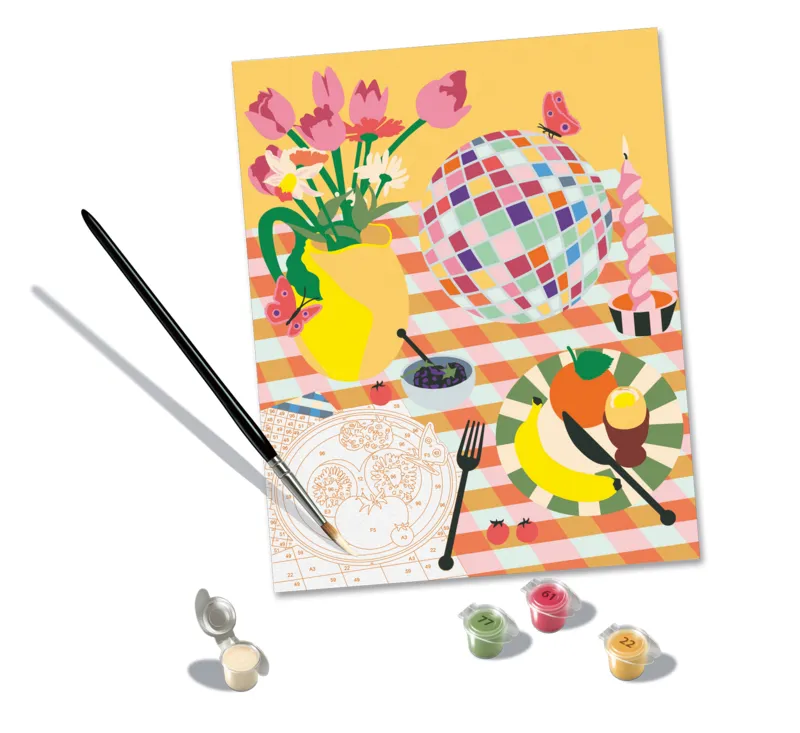 Malen nach Zahlen - CreArt - Disco Vibes - Poppy Magda