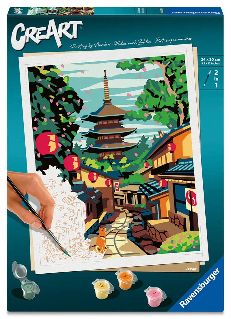 Malen nach Zahlen - CreArt - Japan - Batiste Perron