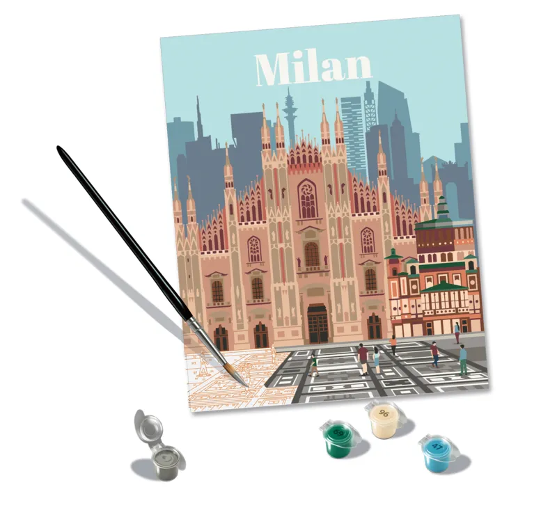 Malen nach Zahlen - CreArt - Mailand